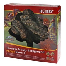 Hobby Terra Fix & Easy Background Forest Nano 2 - Terrarium 3D Struktur Rückwand