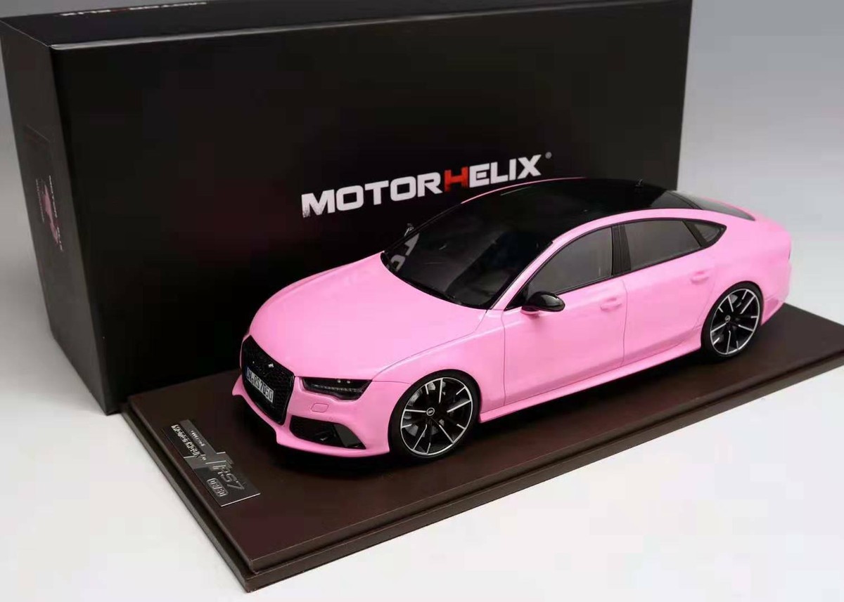 1/18 MotorHelix Audi RS7 en rose pâle | eBay