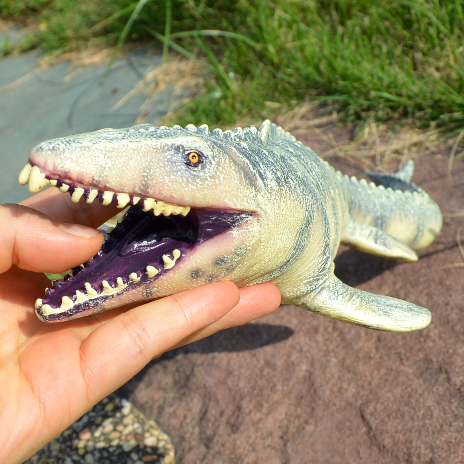 big mosasaurus toy