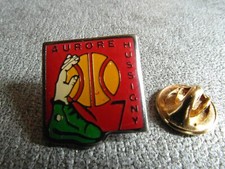 RARE PINS PIN'S - BASKET - AURORE HUSSIGNY - JOUEUR - SPORT - CLUB - VILLE