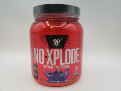 BSN NO XPLODE 3.3B GRAPE 1.22LB. 30 Servings. Exp 2026