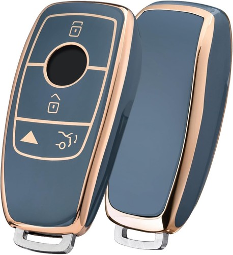 Fit Mercedes Benz C E S G GLB GLC GLE 4 Button Key Fob TPU Case Cover - Picture 13 of 13