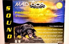 Mad Dog Multimedia - Prowler 4.1 DSP PCI Sound Card - New