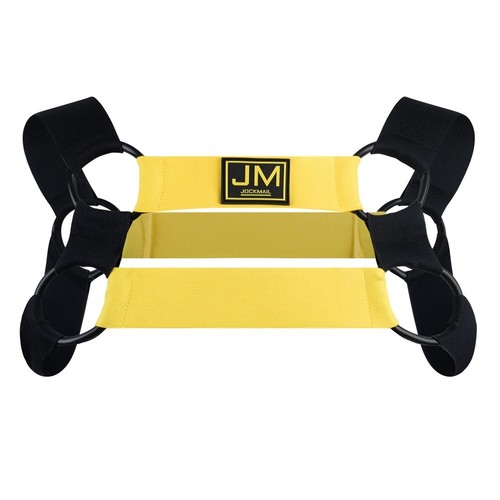 Arnés de neopreno para hombre cinturón sujetador corporal correa de pecho ropa de club protector muscular - Imagen 21 de 21