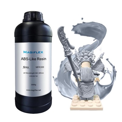 Upgraded ABS-Like 3D Printer Resin, 405nm SLA Fast UV-Curing Resin, High Prec...