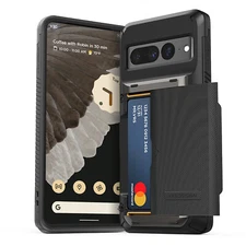 For Google Pixel 7 & 7 Pro Phone Case VRS® Sturdy Rugged Card Wallet Compartment