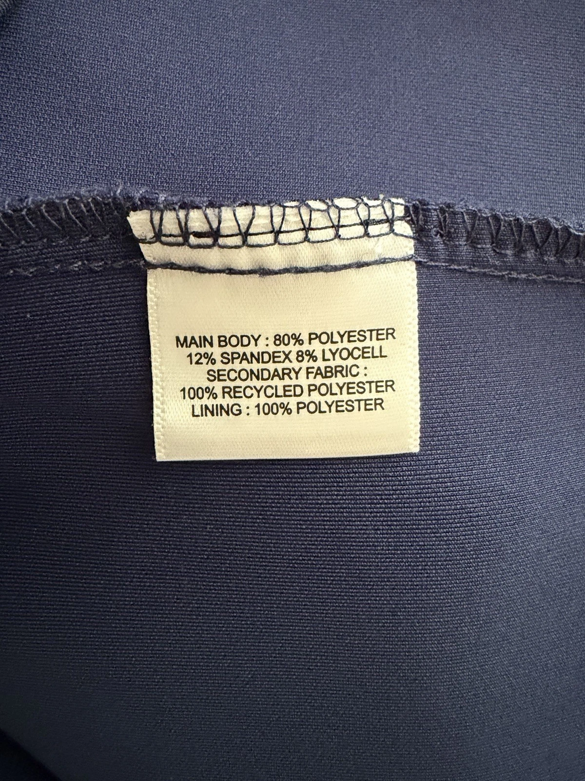 Peter Millar Winsome Hybrid Navy Pullover Hoodie Jacket MF25XZ22 Men Size Large image 8