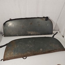 1949 1950 Chevy Rear Fender Skirts Original Gm Pair 49-52 Wagon Delivery 1949 1950 Chevy Rear Fender Skirts Original Gm Pair 49-52 Wagon Delivery