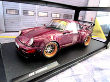 PORSCHE 911 - 964 Turbo RWB Rauh Welt Tuning Breitbau Hekigyogu lila Solido 1:18
