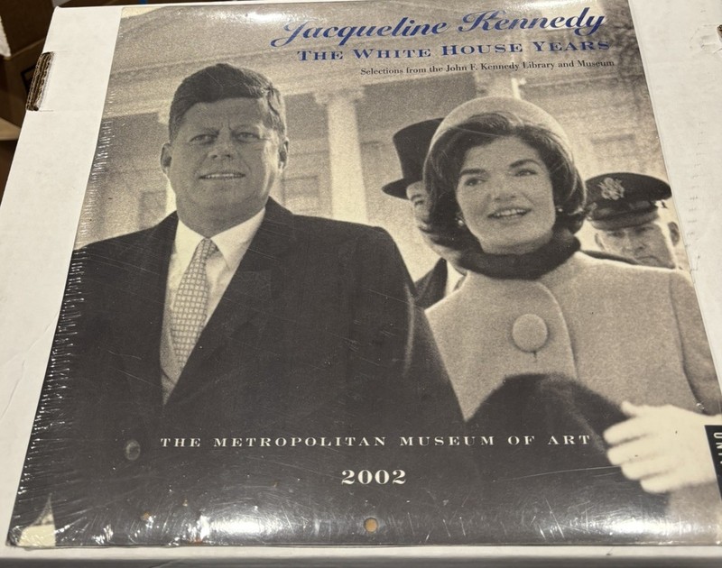 Vintage and Rare Jacqueline Kennedy 2002 Calendar (Metropolitan Museum of Art)