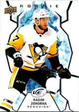 2021-22 Upper Deck Ice Radim Zohorna #113 Pittsburgh Penguins