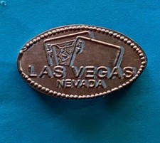 ACE & JACK of HEARTS 2 CARDS LAS VEGAS PRESSED ELONGATED SMASHED PENNY RETIRED
