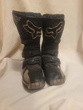 Fox Forma Pro Jr. Boot Metallic/Silver Size 13 Youth