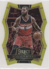 2016-17 Panini Select Premier Level Neon Yellow Prizm 37/75 Markieff Morris 1b8