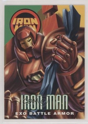 1996 Fleer Marvel Vision Iron Man Exo Battle Armor #79 00hi