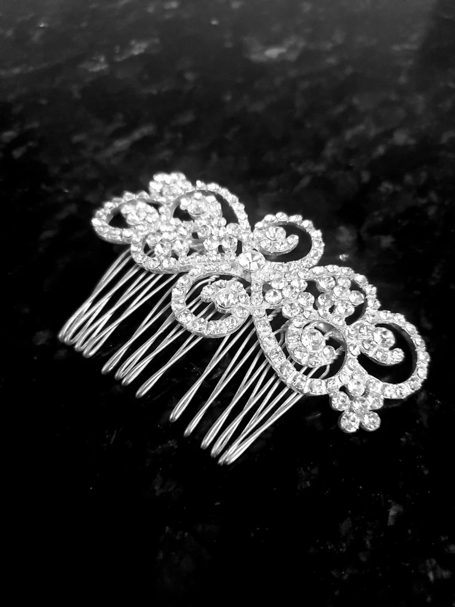 Wedding Silver Hair Hair Combs for Women for sale | eBay display picture 1