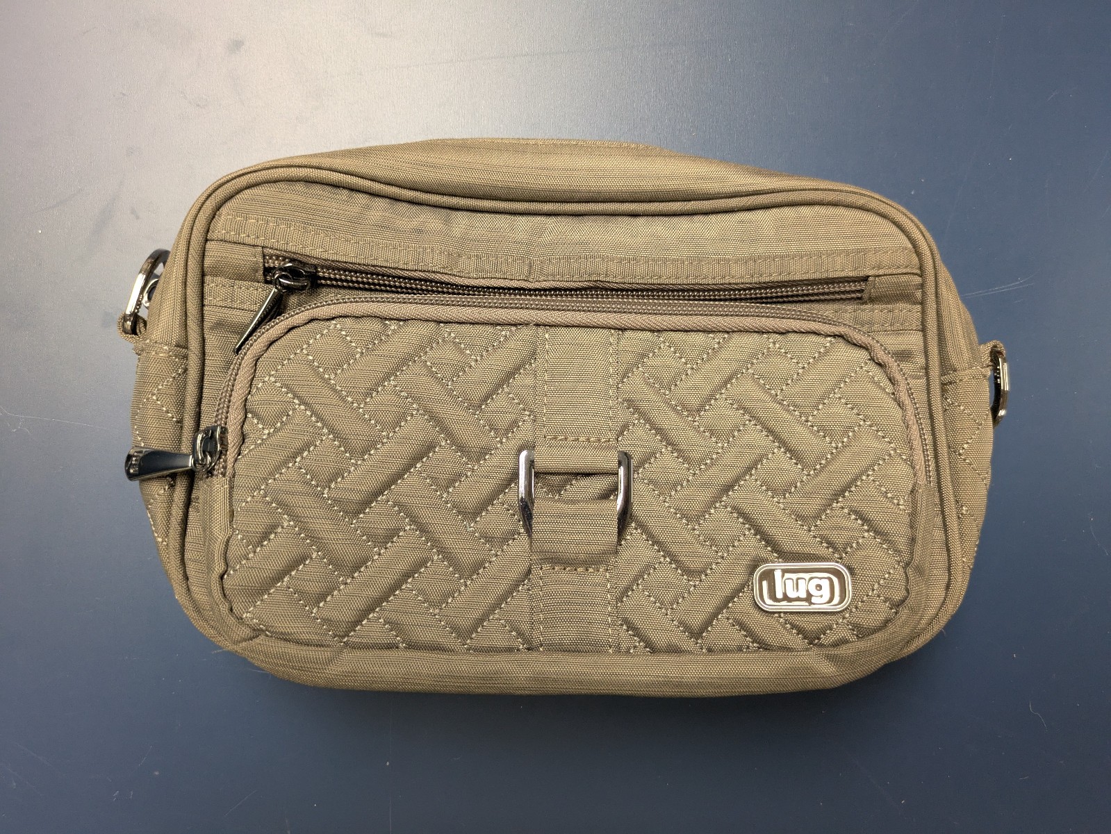 Lug Carousel Crossbody Gray - EUC - image 1