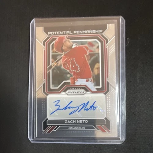 2023 Panini Prizm Zach Neto RAW