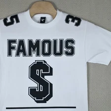 RARE Vintage Famous Stars Straps Shirt Medium Mens Blink 182 Travis Barker Y2K