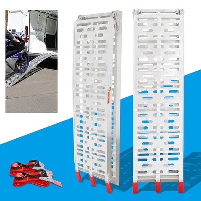 2x Auffahrrampe Klappbar Auffahrschiene Aluminium Verladerampe Alu max. 680kg
