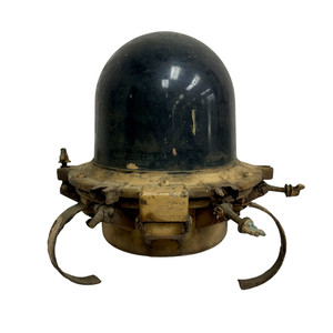 1945 WWII US Navy X-3A Nan Beacon Light Wakefield Brass Co Ship Signal Lamp