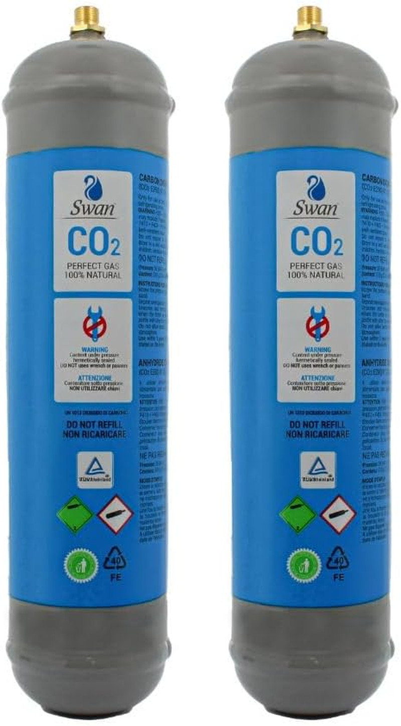 Bombola CO2 Monouso 600 Gr M11x1 - Compatibile Erogatori Gasato E290
