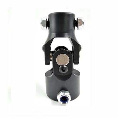 3/4'' DD x 1'' DD Single Universal Joint Black Universal Steering U Joint Coupler