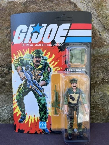 Transformers x GI Joe KUP Triple T Leatherneck 3.75” Action Figure MOC Hasbro