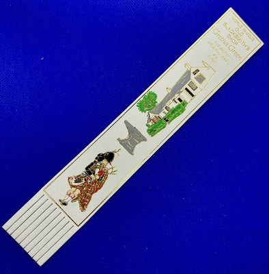 Gretna Green World Famous Old Blacksmith s Shop Leather Bookmark 9  Unused 