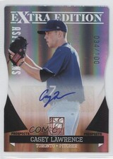 2011 Donruss Elite Extra Edition Prospects 34/100 Casey Lawrence #161 Auto 2u8