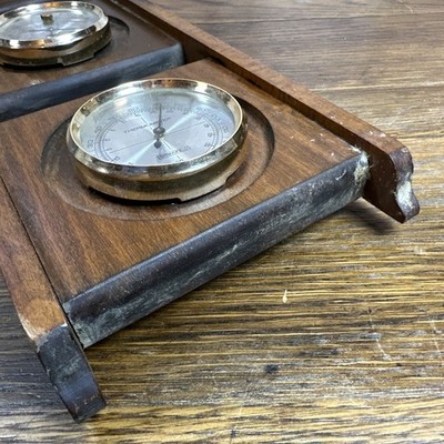 Vintage Springfield Weather Station Barometer Thermometer Humidity