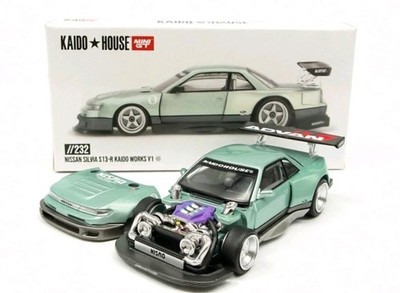 Kaido House x Mini GT 1:64 Nissan Silvia S13-R KAIDO WORKS V1