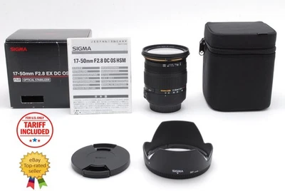 [INUTILISÉ avec boîte/capot] Sigma AF 17-50mm f2.8 EX DC OS HSM pour Canon... - Photo 1/4