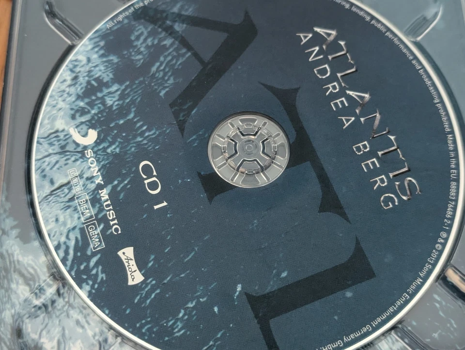 ANDREA BERG ATLANTIS 2 CDs + Bonus-DVD + exklusiver Posterkalender 2013 sehr gut - Bild 4 von 4