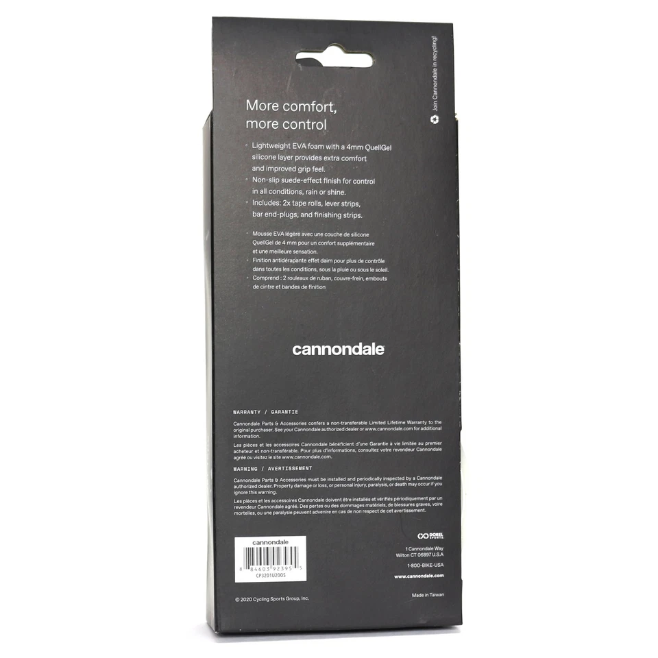 Cannondale SuedeCush 4.0mm Gel Handlebar Tape White CP3201U20OS - Image 3 of 3