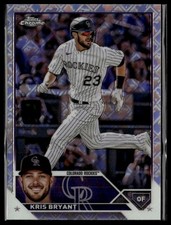 2023 Topps Chrome Logofractor Edition Kris Bryant