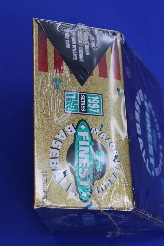 1997 Topps FINEST Baseball Series 2 Hobby Box SEALED 24 Packs Refractors Cards - Image 4 of 4