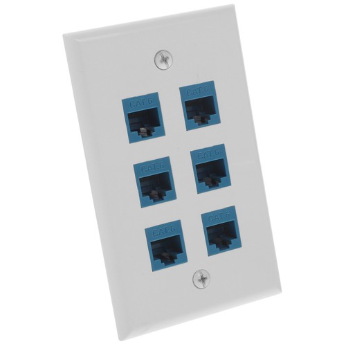 Network Panel Office Household Ethernet Socket Plug in Wall Outlet - 第 3/12 張圖片