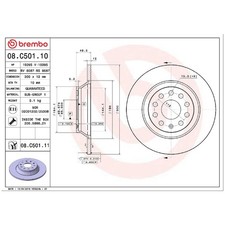 2x Bremsscheibe hinten für Skoda Superb 4 NZ5 VW Arteon 3H7 3H9 Caddy 5 | 26231