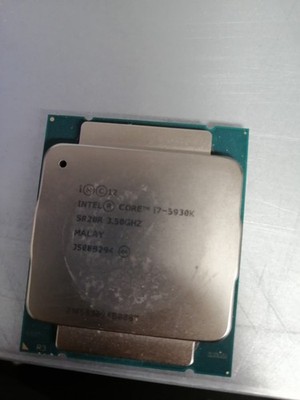 1x Intel Core i7-5930K 3.50GHz 6-Core SR20R CPU Processor