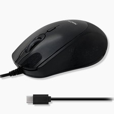 USB C Mouse Wired - Precise, Comfortable, and Quiet - Type C Mouse for Mac, M...