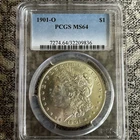 Morgan Silver Dollar 1901-O PCGS MS64 Grade