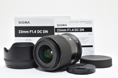 [Fast unbenutzt mit BOX] Sigma 23mm F1.4 DC DN Contemporary für Canon RF...