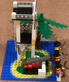 LEGO PIRATES 6265 SABRE ISLAND - COMPLETE W INSTRUCTIONS