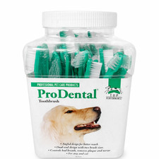 Dog Toothbrush Bulk Pack 10 50 Pet Dental Brushes New Repackaged No Retail Box