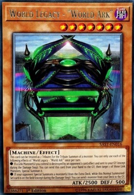 World Legacy - ''World Ark'' - SAST-EN016 - Rare - 1st Edition - Lightly Played