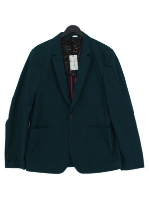 Paul Smith Herren Blazer Brustumfang: 42 in Grün Baumwolle