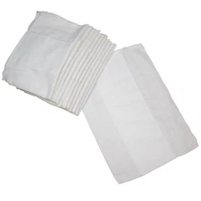 Osocozy Extra Thick Cotton Prefold Cloth Diapers Preemie Newborn Sizes 12 Pack