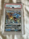 Pokemon TCG Card Full Art Gyarados GX 2017 Crimson Invasion Graded PSA 9