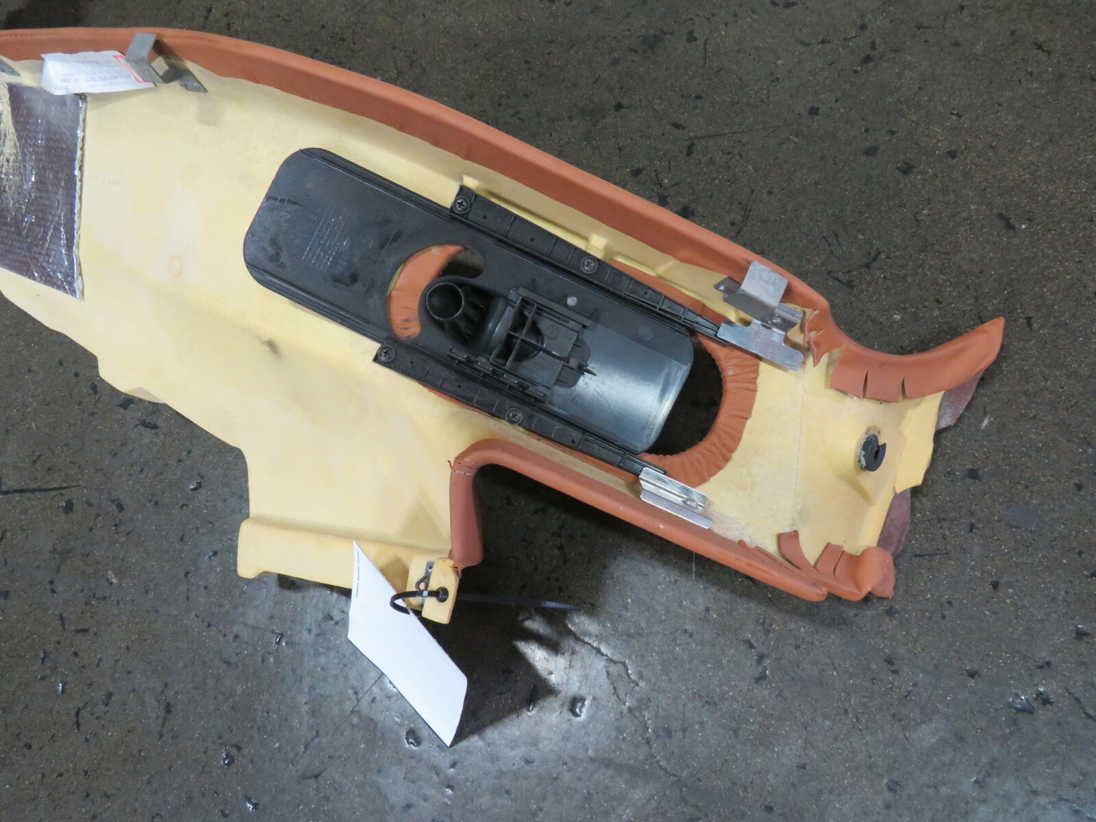 Ferrari 599 GTB, LH, Left, B-Pillar Interior Trim Panel, Used, P/N 68556900